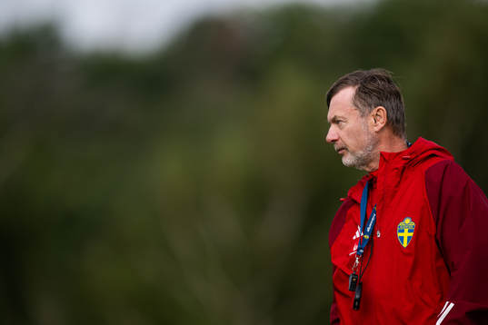 Head coach Peter Gerhardsson