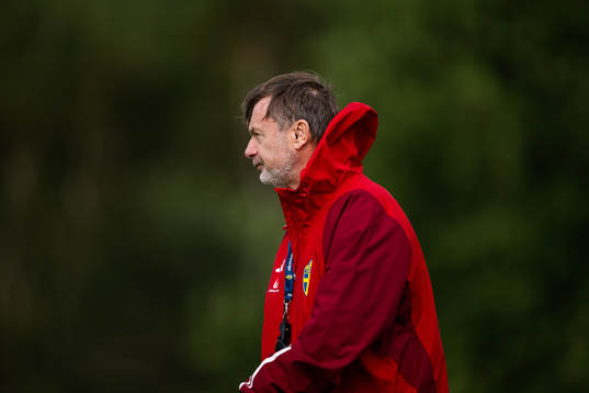 Head coach Peter Gerhardsson