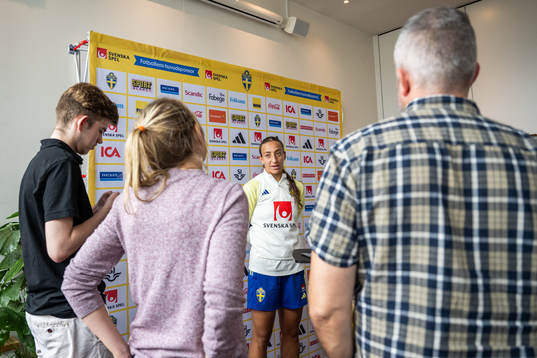 Rosa Kafaji is interviewed