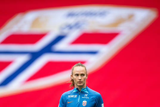 Caroline Graham Hansen of the Norwegian women's national