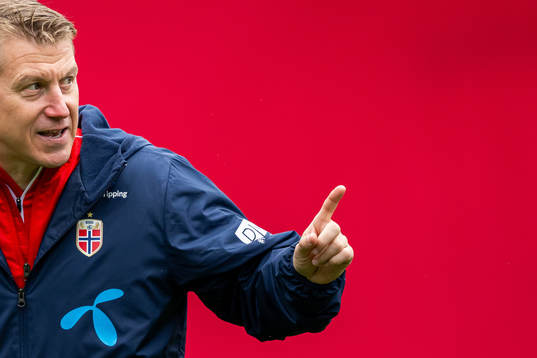 Leif Gunnar Smerud, head coach of the Norwegian women's