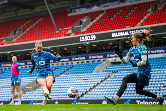 Elisabeth Terland of the Norwegian women's national