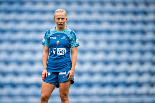 Thea Bjelde of the Norwegian women's national football team
