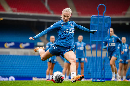 Thea Bjelde of the Norwegian women's national football team