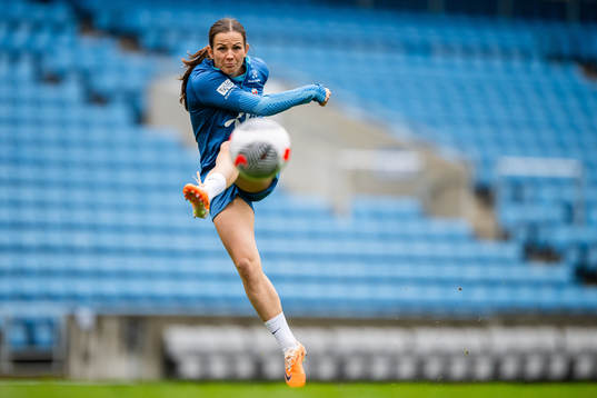 Tuva Hansen of the Norwegian women's national football team