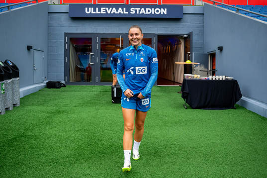 Vilde Bøe Risa of the Norwegian women's national football