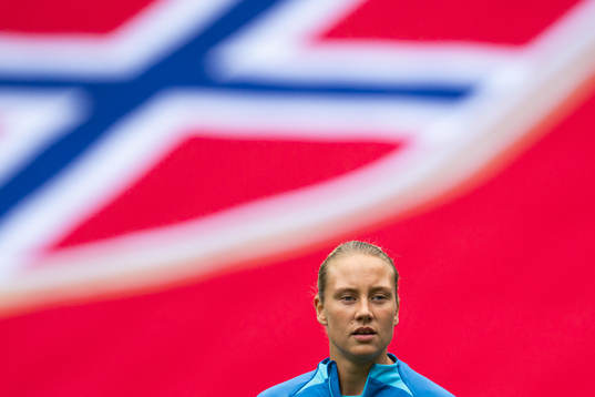 Lisa Fjeldstad Naalsund of the Norwegian women's national