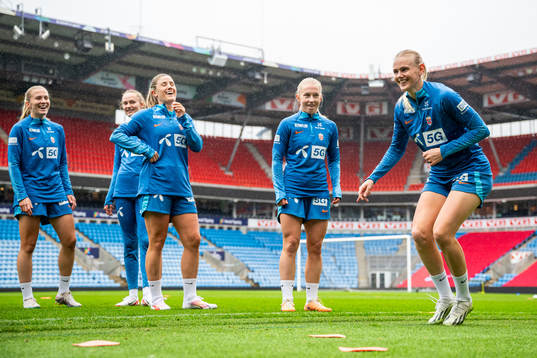 Karina Sævik of the Norwegian women's national football