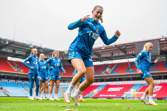 Elisabeth Terland of the Norwegian women's national