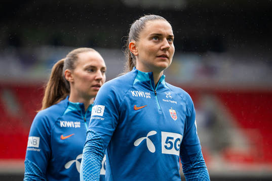 Vilde Bøe Risa of the Norwegian women's national football