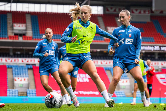 Amalie Eikeland of the Norwegian women's national football
