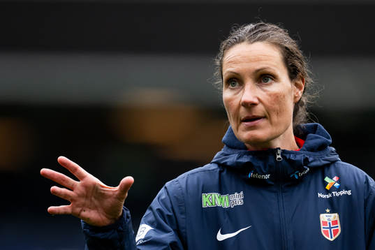 Ingvild Stensland, assistant coach of the Norwegian women's