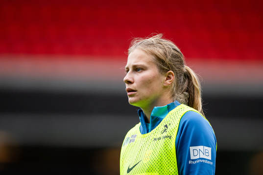 Cesilie Andreassen of the Norwegian women's national