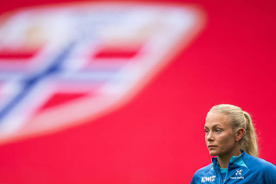 Guro Bergsvand of the Norwegian women's national football
