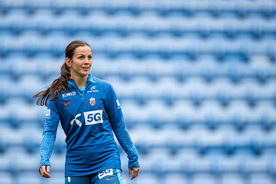 Tuva Hansen of the Norwegian women's national football team