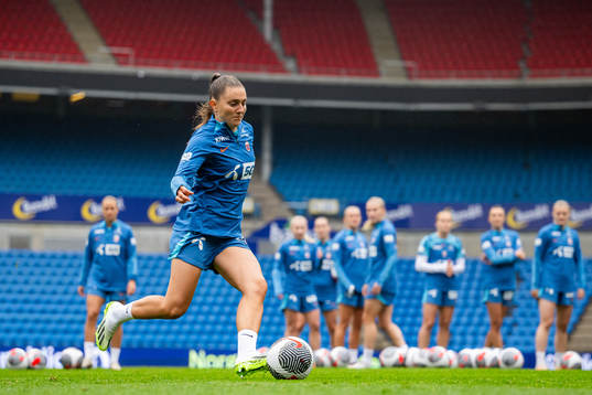 Vilde Bøe Risa of the Norwegian women's national football