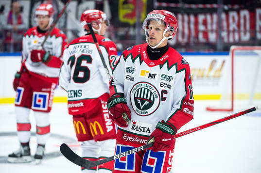 Frölundas Max Friberg deppar