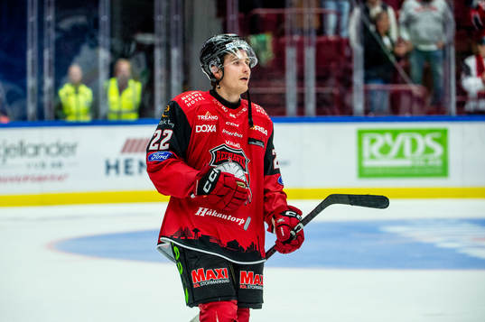 Malmö Redhawks Janne Kuokkanen jublar