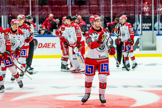 Frölundas Malte Strömwall deppar