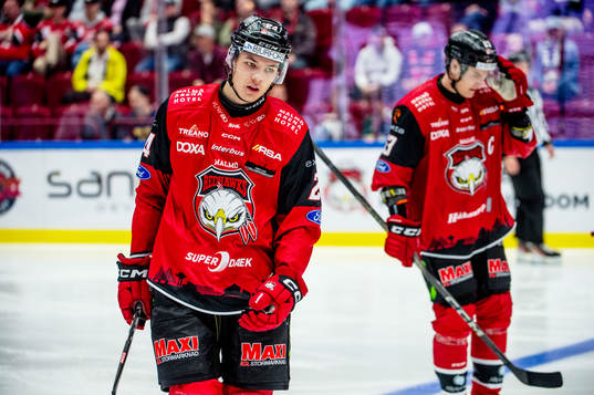 Malmö Redhawks Anton Wahlberg deppar