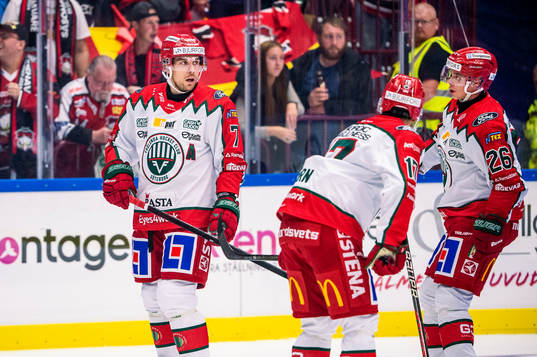 Frölundas Henrik Tömmernes, Isac Born och Isac Heens