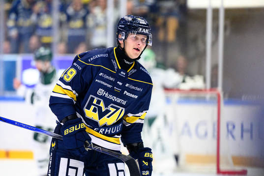 HV71s Henrik Borgström jublar