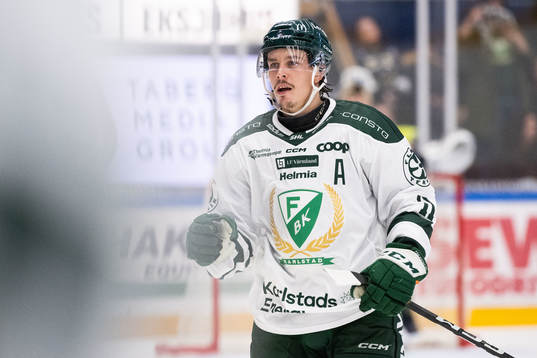 Färjestads Joakim Nygård jublar