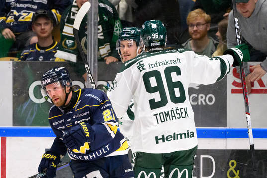 Färjestads Joakim Nygård jublar