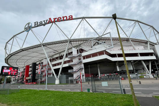 Exterior of the BayArena