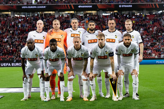 The lineup of Häcken
