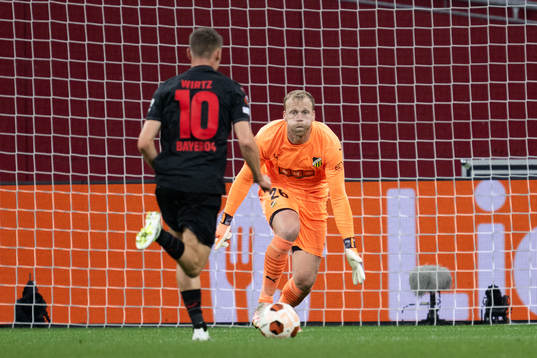 Goalkeeper Peter Abrahamsson of Häcken