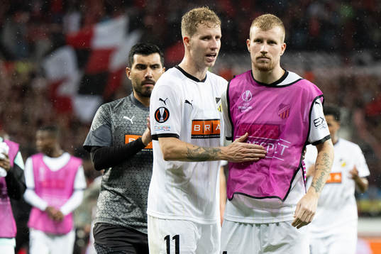 Samuel Gustafson and Simon Gustafson of Häcken