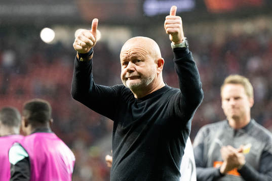 Head coach Per-Mathias Høgmo of Häcken