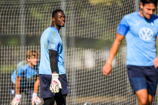 Malmö FFs målvakt Ismael Diawara