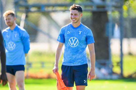 Malmö FFs Lasse Berg Johnsen
