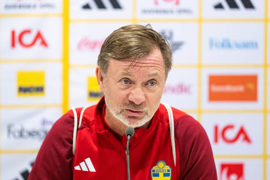 Head coach Peter Gerhardsson