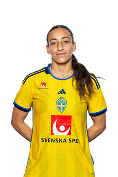 Rosa Kafaji of the Swedish women's national football team