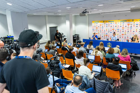 Head coach Montse Tomé of the Spanish Women's national