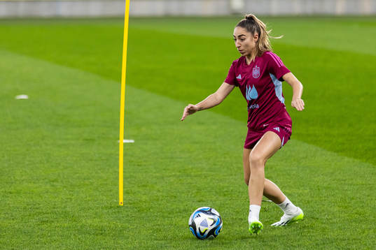 Olga Carmona of the Spanish women's national football team