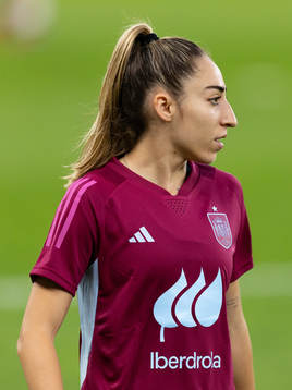 Olga Carmona of the Spanish women's national football team