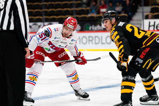 Timrås Anton Lander och Skellefteås Jonathan Johnsson