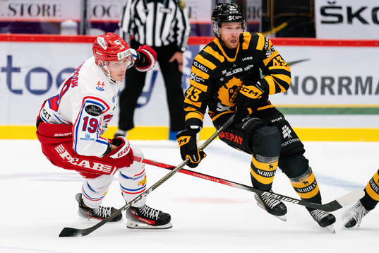 Timrås Erik Andersson och Skellefteås Filip Sandberg