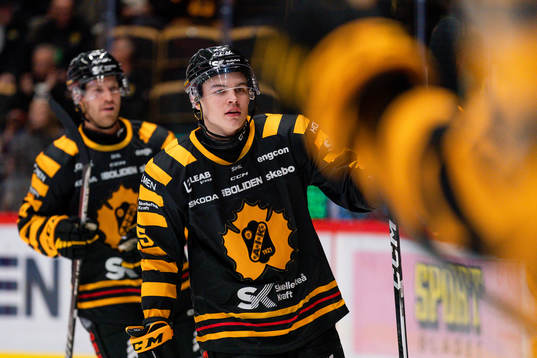 Skellefteås Axel Sandin-Pellikka jublar
