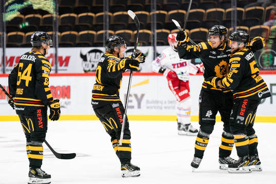 Skellefteås Jonathan Pudas, Anton Heikkinen, Jonathan