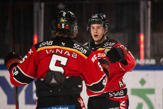 Luleås Pontus Andreasson jublar