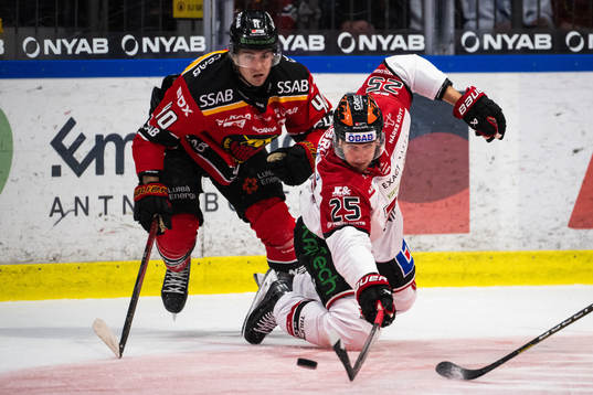 Luleås David Lilja och Örebros Philip Holm
