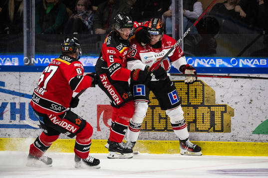 Luleås Marcus Hardegård och Örebros Oliver Eklind