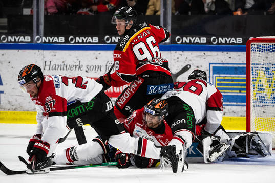 Örebros Glenn Gustafsson och Luleås Pontus Andreasson