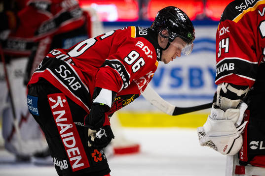 Luleås Pontus Andreasson deppar