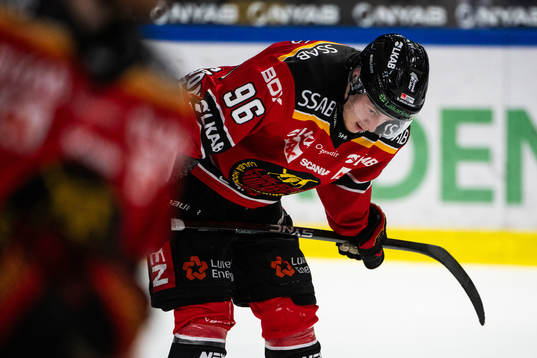 Luleås Pontus Andreasson deppar